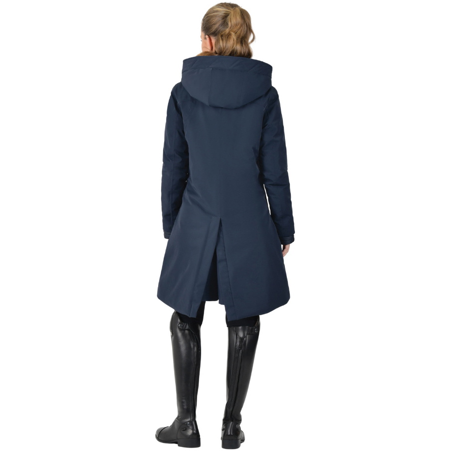 2025 Weatherbeeta Womens All Purpose Waterproof Longline Equestrian Jacket 1028432 - Navy